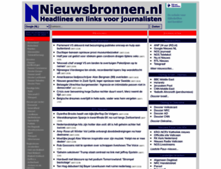 nieuwsbronnen.nl screenshot