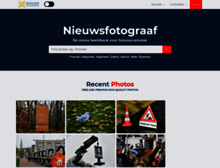 nieuwsfotograaf.nl screenshot