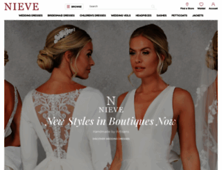 nieve-couture.com screenshot