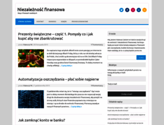 niezaleznosc-finansowa.pl screenshot