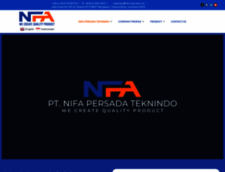 nifa-persada.com screenshot