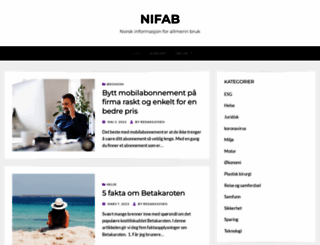 nifab.no screenshot