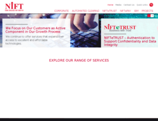 nift.com.pk screenshot
