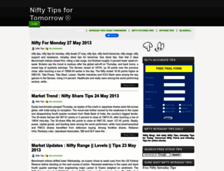 nifty-tips-calls.blogspot.com screenshot