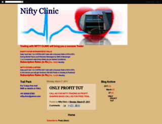 niftyclinic.blogspot.com screenshot