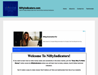 niftyindicators.com screenshot