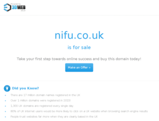 nifu.co.uk screenshot
