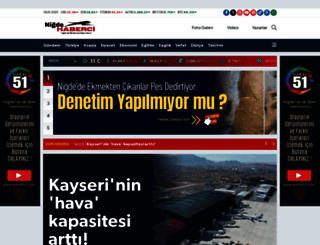 nigdehaberci.com screenshot