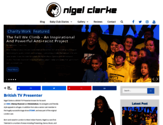 nigelclarkepresenter.co.uk screenshot