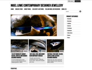 nigellowecontemporaryjewellery.com screenshot