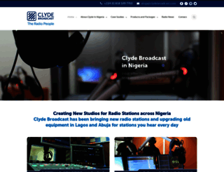 nigeria.clydebroadcast.com screenshot