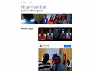 nigeriaartist.wordpress.com screenshot