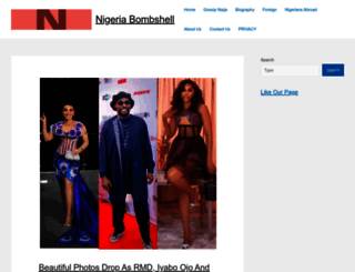 nigeriabombshell.com screenshot