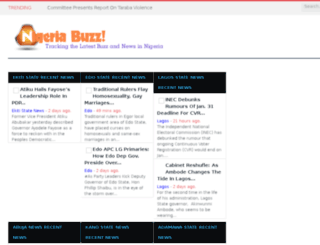 nigeriabuzz.com screenshot