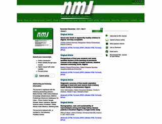 nigeriamedj.com screenshot