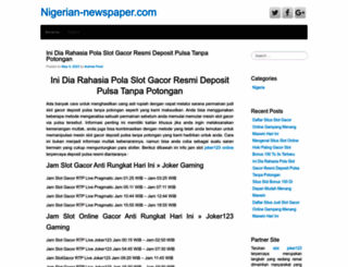 nigerian-newspaper.com screenshot