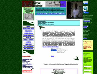 nigerianbioscientist.com screenshot