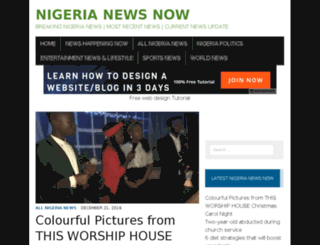 nigerianewsnow.com.ng screenshot