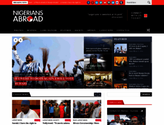 nigeriansabroadlive.com screenshot