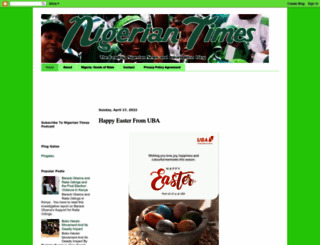 nigeriantimes.blogspot.com screenshot