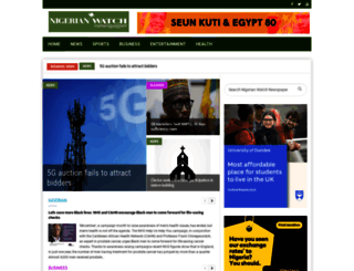 nigerianwatch.com screenshot