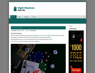 night-shadows.org screenshot