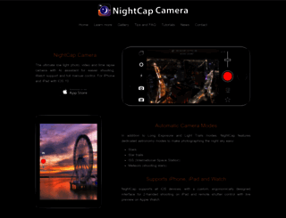 nightcapcamera.com screenshot