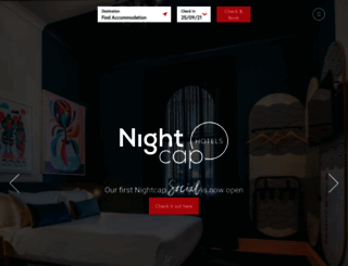nightcaphotels.com.au screenshot