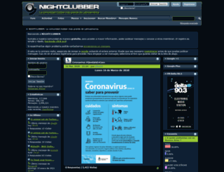nightclubber.com.ar screenshot