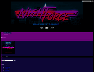 nightforcevideo.storenvy.com screenshot
