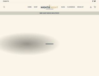 nightienight.co.uk screenshot