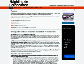 nightingale-collaboration.org screenshot