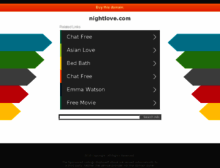 nightlove.com screenshot