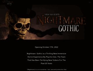 nightmarenyc.com screenshot