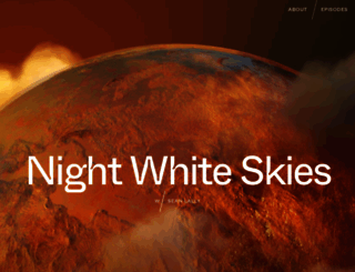 nightwhiteskies.com screenshot
