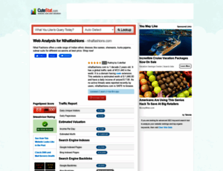 nihalfashions.com.cutestat.com screenshot