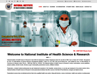 nihsr.com screenshot