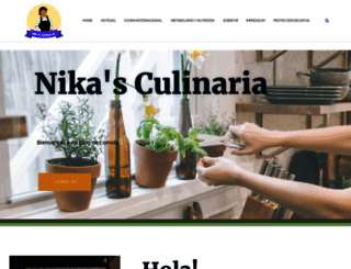 nikas-culinaria.com screenshot