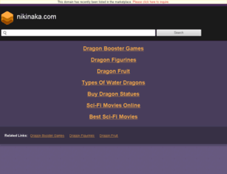 nikinaka.com screenshot