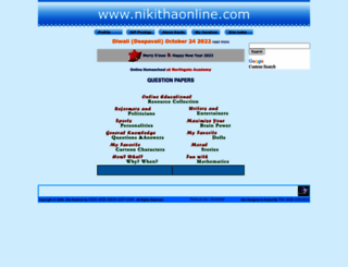 nikithaonline.com screenshot