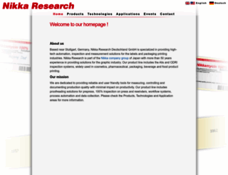 nikka-research.com screenshot