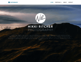 nikkiritcher.com screenshot