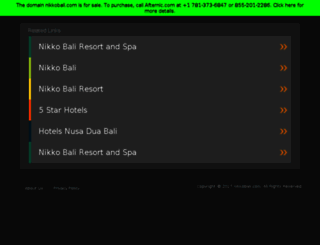 nikkobali.com screenshot