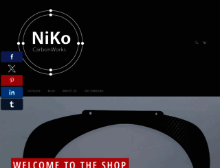 niko-carbonworks.myshopify.com screenshot