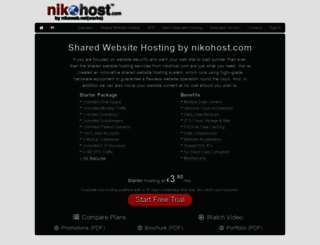 nikohost.com screenshot