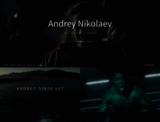nikolaevandrey.com screenshot