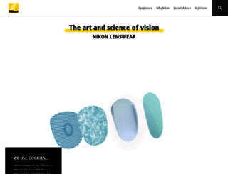 nikon-lenswear.com screenshot