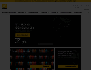 nikon.com.tr screenshot