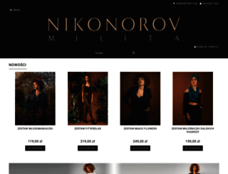 nikonorov.com screenshot