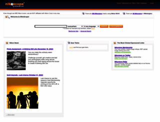 nikoscope.com screenshot